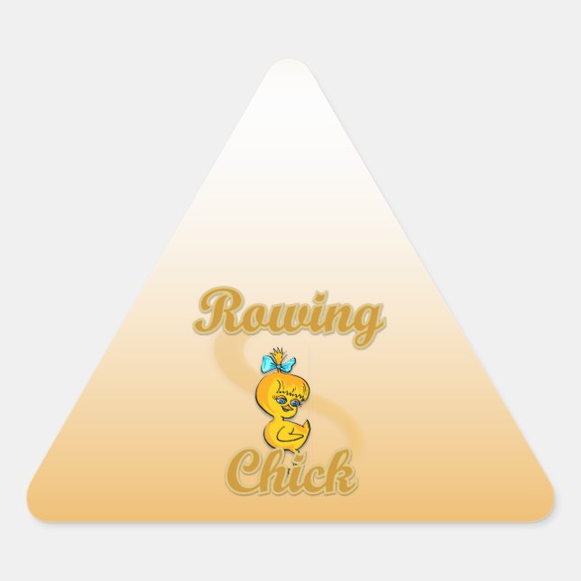 Sticker Triangulaire Chick (Devant)