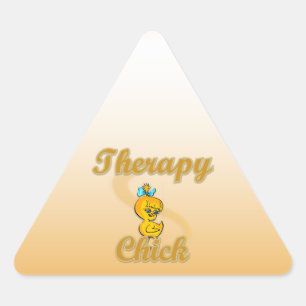 Sticker Triangulaire Chick thérapeutique