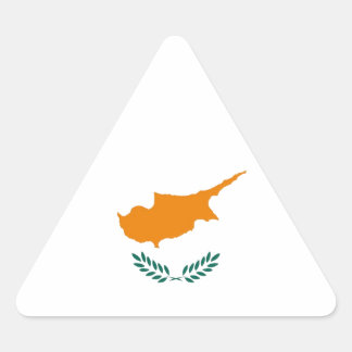 STICKER TRIANGULAIRE CHYPRE