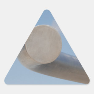 Sticker Triangulaire Cieux Bleus Métalliques