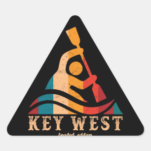 Sticker Triangulaire Clé rétro West Kayak
