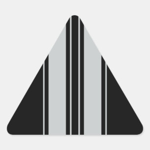 Sticker Triangulaire Cliquez sur Personnaliser pour modifier Gris en co