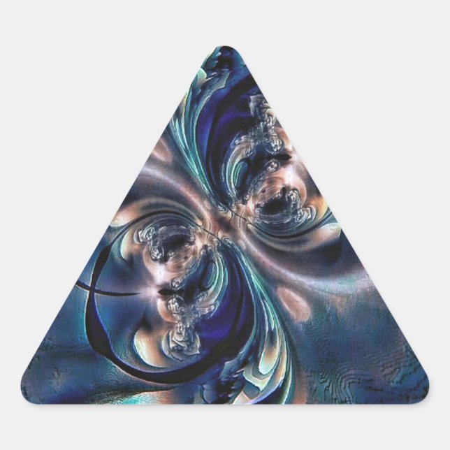 Sticker Triangulaire Conception (Devant)