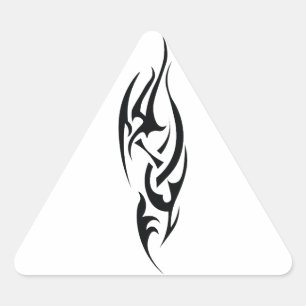 Sticker Triangulaire Conception de design inspirée de l'art du tatouage