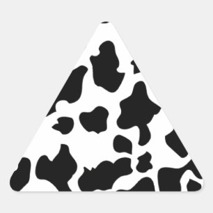 Sticker Triangulaire Cow