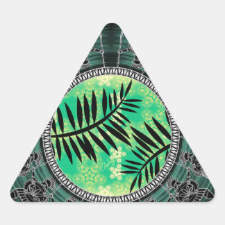 Sticker Triangulaire Dessins de masquage de l'art grec