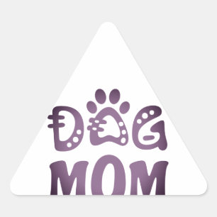 Sticker Triangulaire Dog