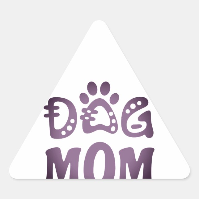 Sticker Triangulaire Dog (Devant)