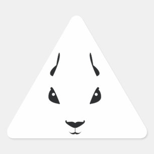 Sticker Triangulaire écureuil