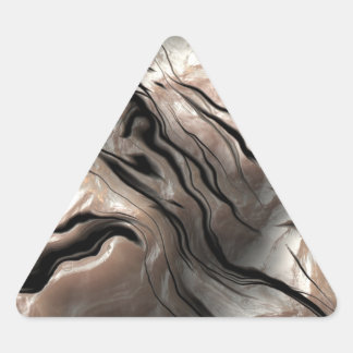Sticker Triangulaire Effet d'opalescence mère de perle
