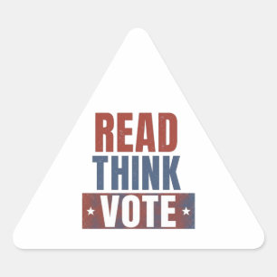 Sticker Triangulaire Élections américaines à mi-mandat