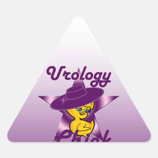 Sticker Triangulaire Élément d'urologie #9 (Devant)