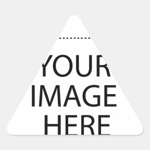 Sticker Triangulaire Entièrement personnalisable VOTRE IMAGE ICI