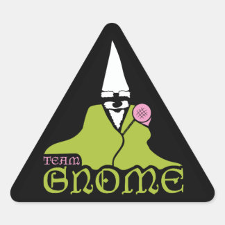 Sticker Triangulaire Équipe Gnome