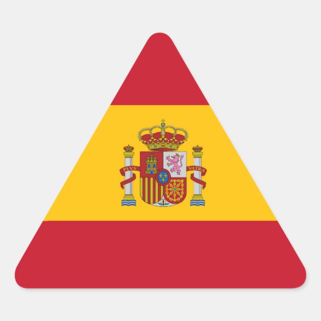STICKER TRIANGULAIRE ESPAGNE (Devant)