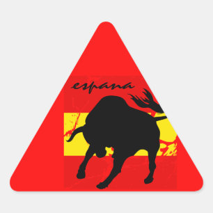 Sticker Triangulaire Espana