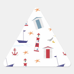 Sticker Triangulaire étoile
