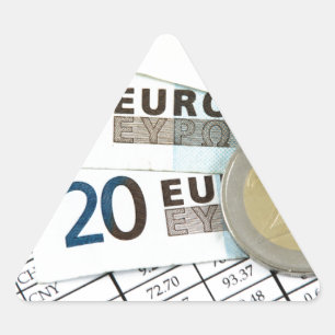 Sticker Triangulaire Euros