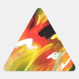 Sticker Triangulaire Expressionism