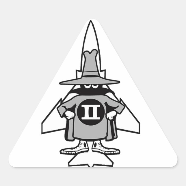 Sticker Triangulaire F-4 Fantôme (Devant)