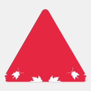 Sticker Triangulaire fête du canada