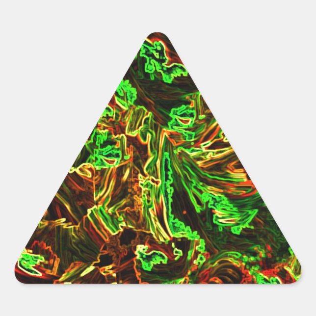 Sticker Triangulaire Feu de lune (Devant)