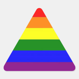 Sticker Triangulaire Fierté LGBT