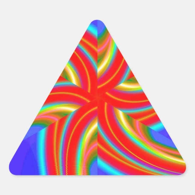 Sticker Triangulaire géométrique 160614 (04) (Devant)