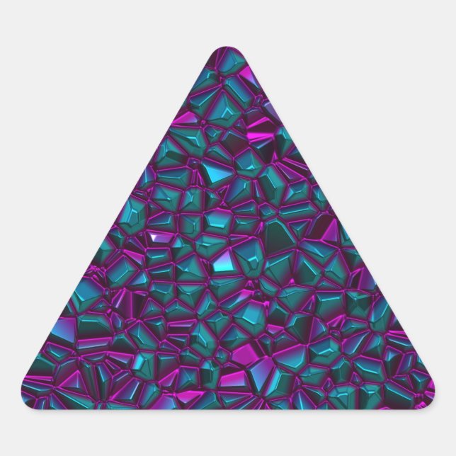 Sticker Triangulaire glamstone nocturne : (Devant)