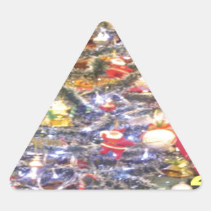 Sticker Triangulaire Hakuna Matata Joyeux Noël & un Joyeux Nouvel An.p