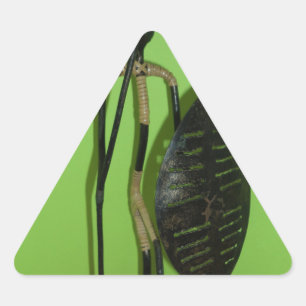 Sticker Triangulaire Hakuna Matata Kenya Maasai.JPG