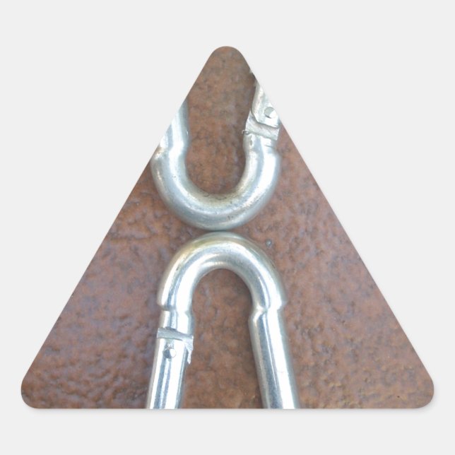 Sticker Triangulaire Infini argent (Devant)