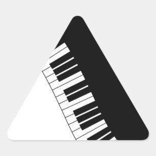 Sticker Triangulaire Instruments clavier Aziza