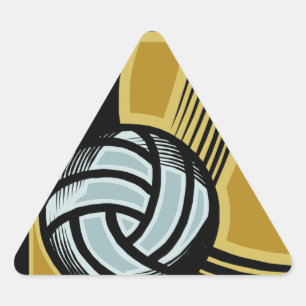 Sticker Triangulaire Jours d'or