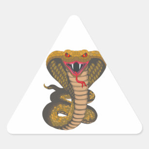 Sticker Triangulaire King Cobra