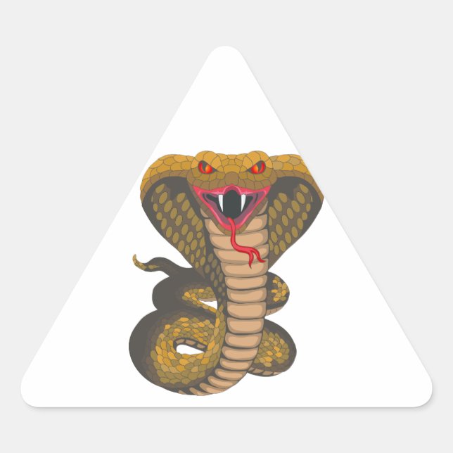 Sticker Triangulaire King Cobra (Devant)