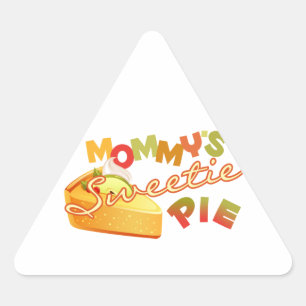 Sticker Triangulaire La douce tarte de maman