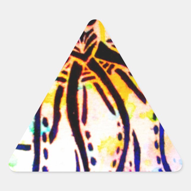 Sticker Triangulaire Le Kraken (Devant)