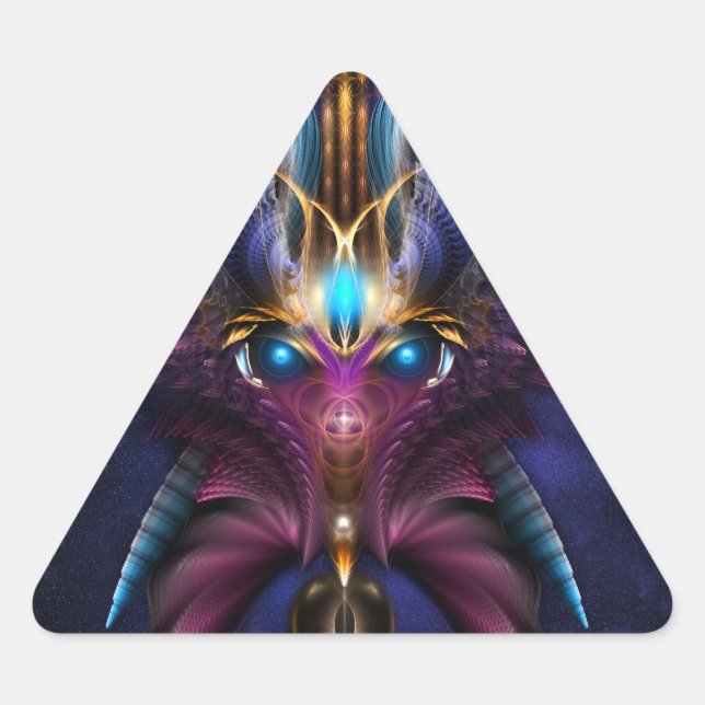Sticker Triangulaire L'Orkolon Starfield (Devant)