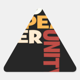 Sticker Triangulaire Love Rocks