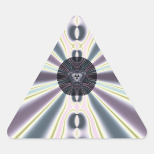 Sticker Triangulaire Lumières de diamant