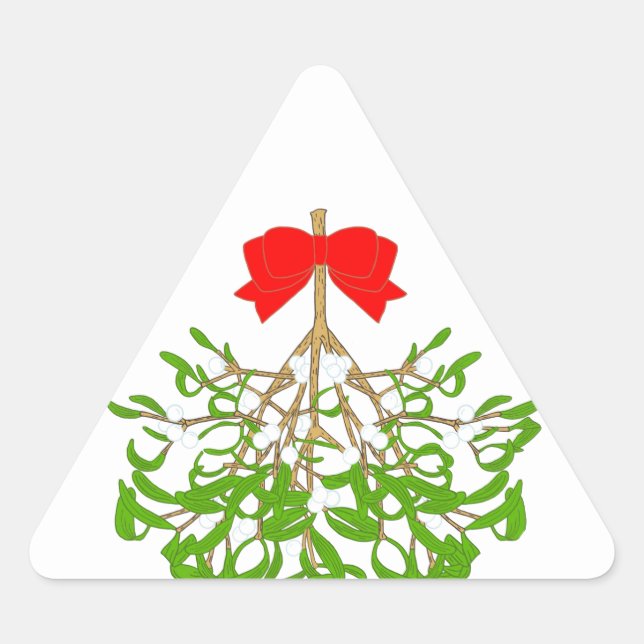 Sticker Triangulaire Mistletoe (Devant)
