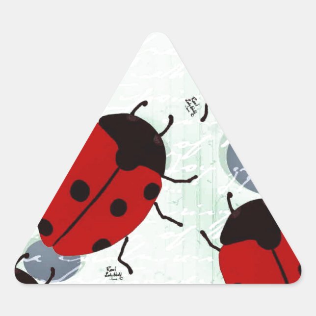 STICKER TRIANGULAIRE ORDINATEURS PORTABLES (Devant)