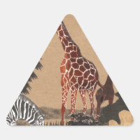 Ouganda - Carte de la faune - Imprimer