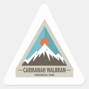 Sticker Triangulaire Parc provincial Carmanah Walbran