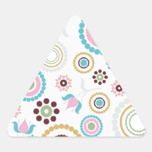 Sticker Triangulaire Pastel Mod
