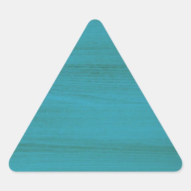 Sticker Triangulaire Personnalisé Personnalisé Votre Propre Photo & Tex (Devant)