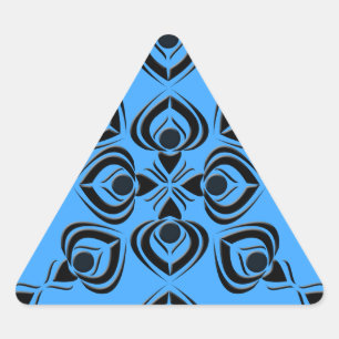 Sticker Triangulaire Pique