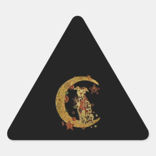 Sticker Triangulaire Pitbull