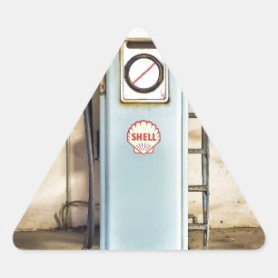 Sticker Triangulaire pompe à essence